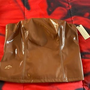 Anthropologie bustier top